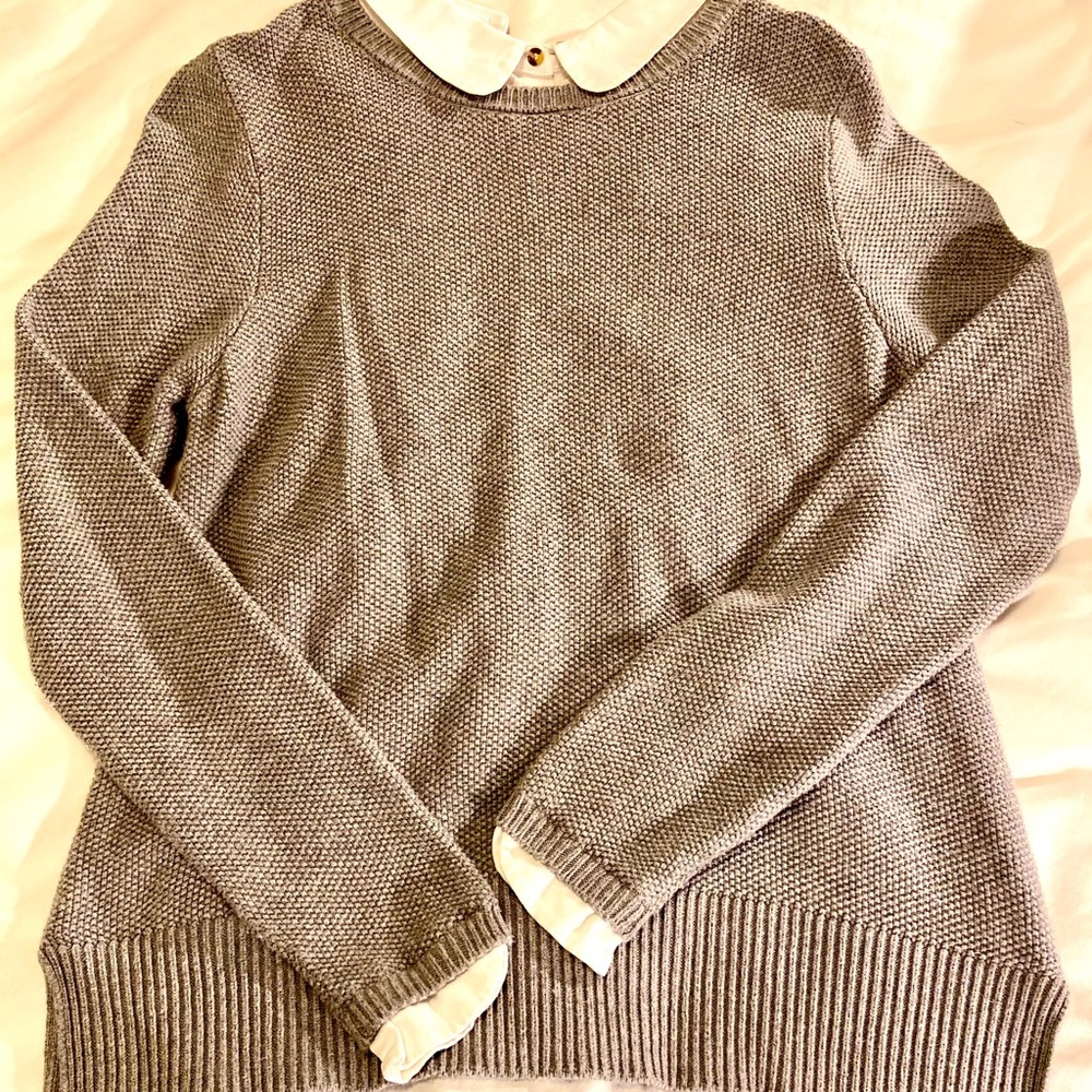 Seraphine Collared Maternity/Nursing Sweater